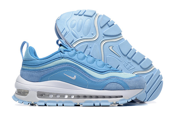Women's Running weapon Air Max 97 Blue Shoes 045